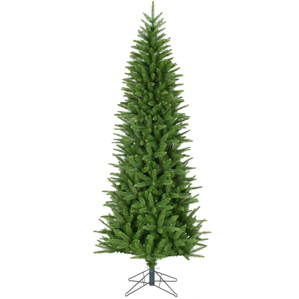 Fraser Hill Farm 7.5 ft. Winter Falls Slim Christmas Tree, FFWF075-0GR