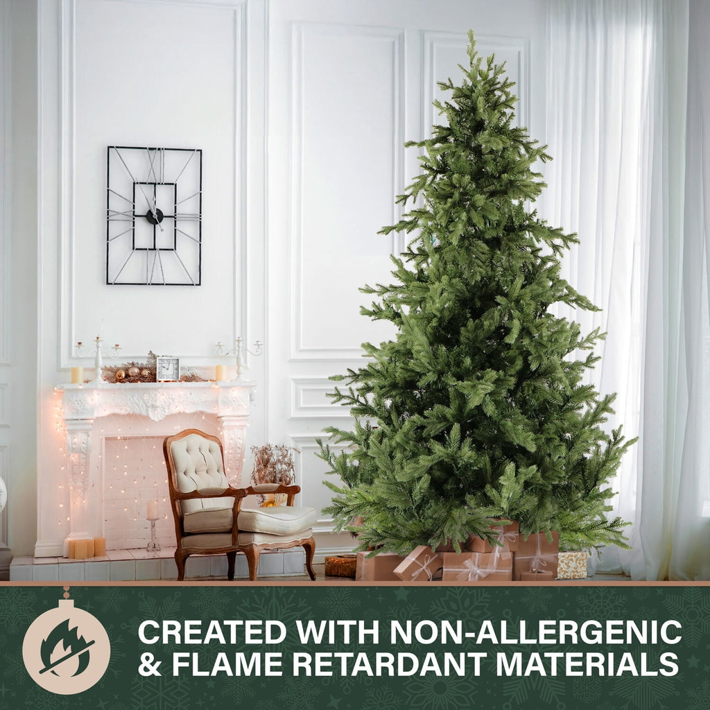 Fraser Hill Farm 6.5-Ft. Foxtail Pine Christmas Tree, FFFX065-0GR