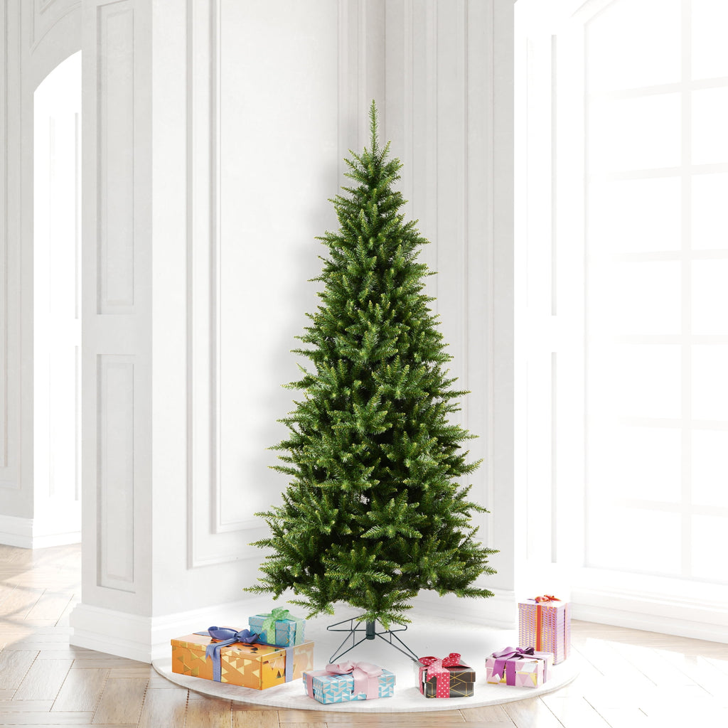 Vickerman 6.5' Camdon Fir Slim Artificial Christmas Tree, Unlit