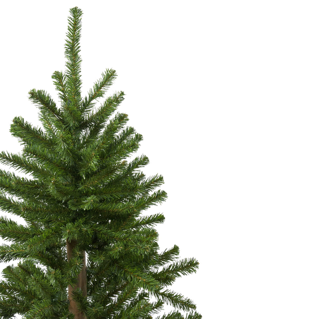 Northlight Slim Alpine Artificial Christmas Trees - 5'- Unlit - Set of 3