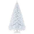 Costway 9Ft Hinged Artificial Christmas Tree Pine Tree 2132 Tips Metal