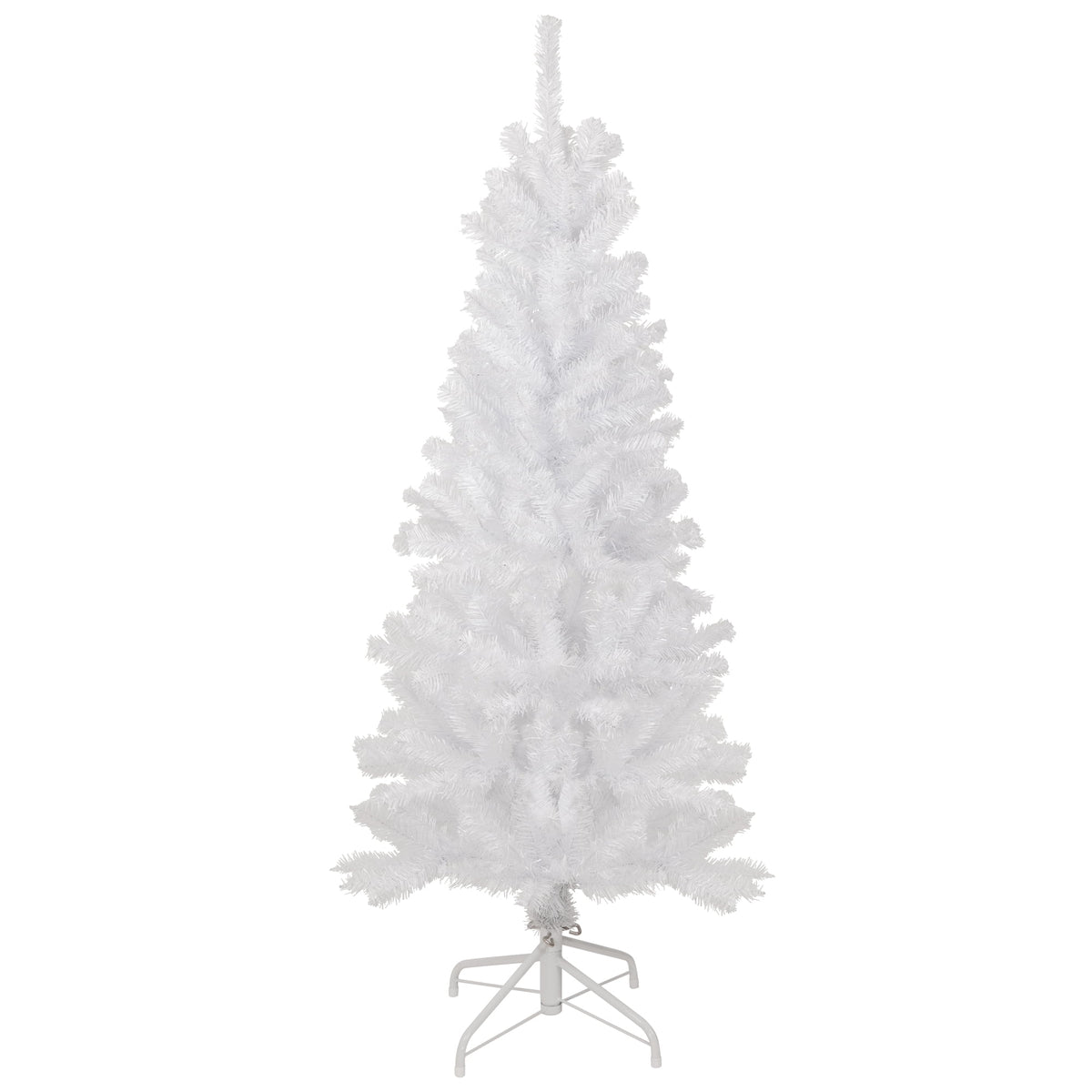 Northlight Slim White Georgian Pine Artificial Christmas Tree - 6.5' - Unlit