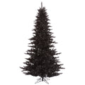 Vickerman 4.5' Black Fir Artificial Christmas Tree, Unlit