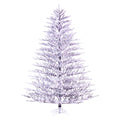 Vickerman 5.5' x 52" Flocked Pistol Pine Artificial Unlit Christmas Tree.