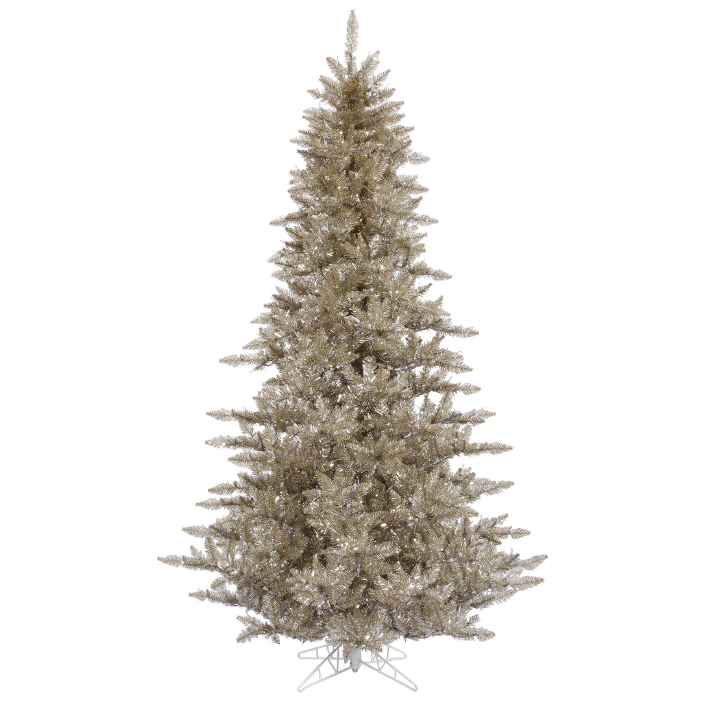 Vickerman 6.5' Champagne Fir Artificial Christmas Tree, Unlit