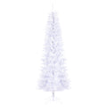 Vickerman 9.5' White Salem Pencil Pine Artificial Christmas Tree, Unlit