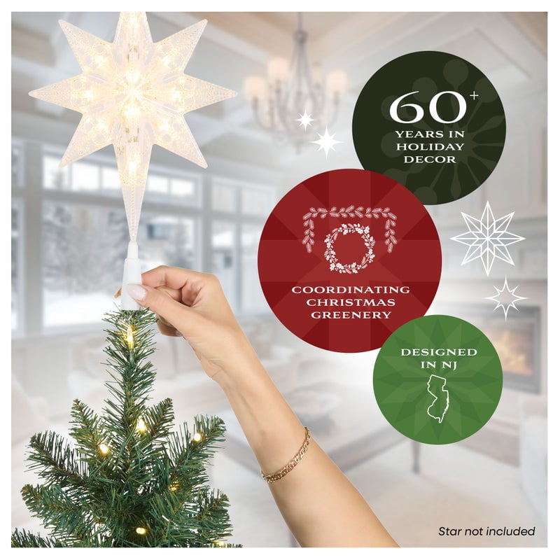 National Tree Company 7.5 ft. Feel Real® Douglas Fir Artificial Downswept Christmas Tree, Full, Green, Includes Stand