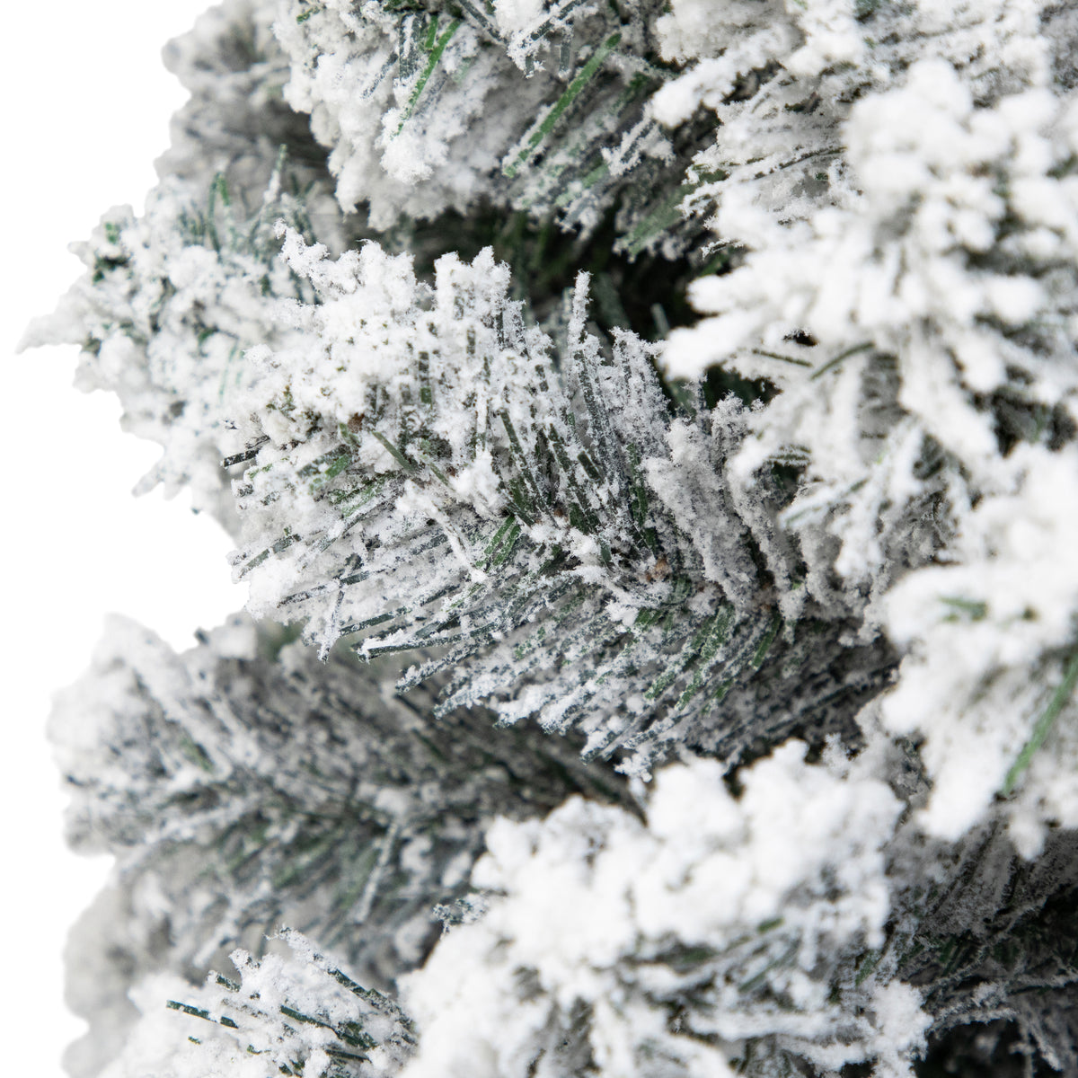 Northlight Pencil Flocked Pine Artificial Christmas Tree - 6' - Unlit