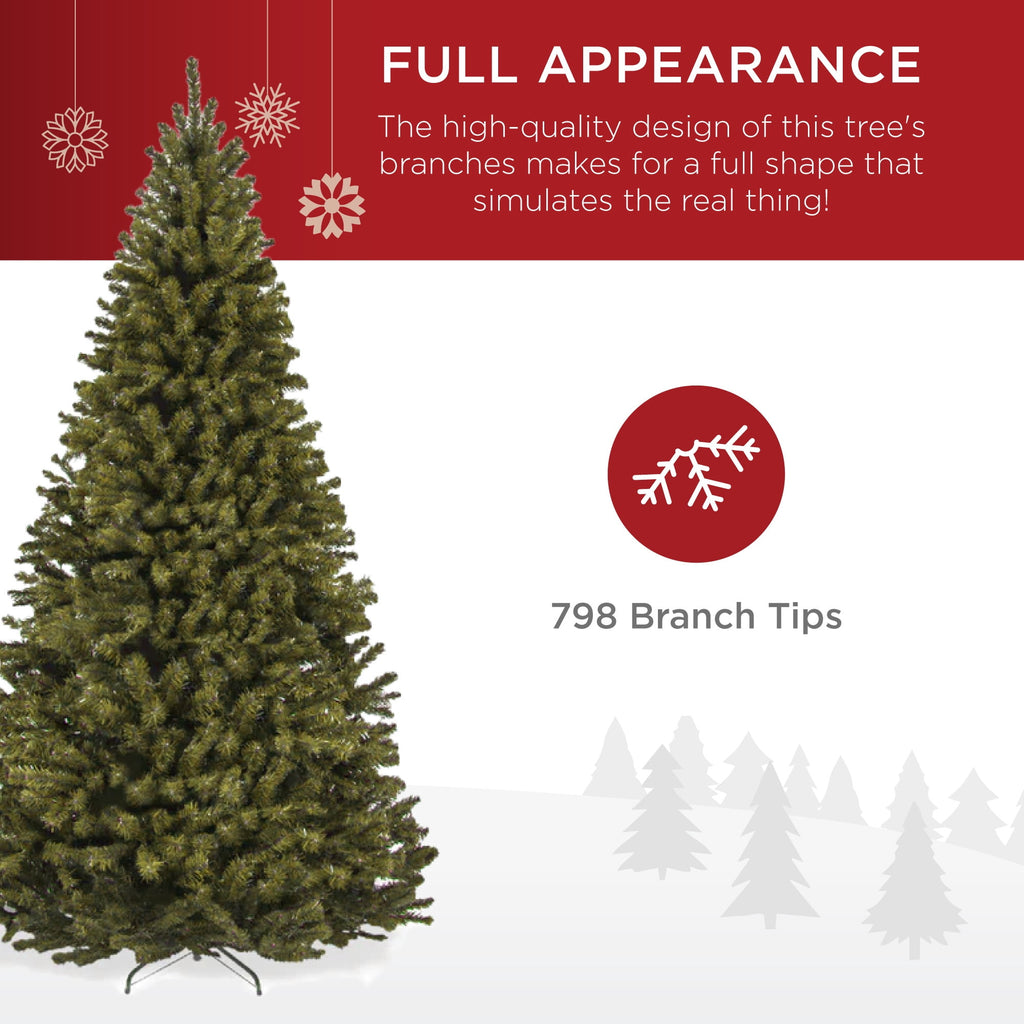 Best Choice Products 6Ft Artificial Christmas Tree, Premium Unlit Realistic Spruce Holiday Decor w/ Dense Branches