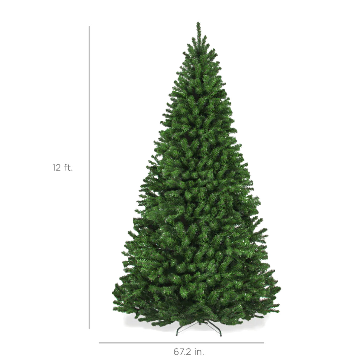 Best Choice Products 6Ft Artificial Christmas Tree, Premium Unlit Realistic Spruce Holiday Decor w/ Dense Branches