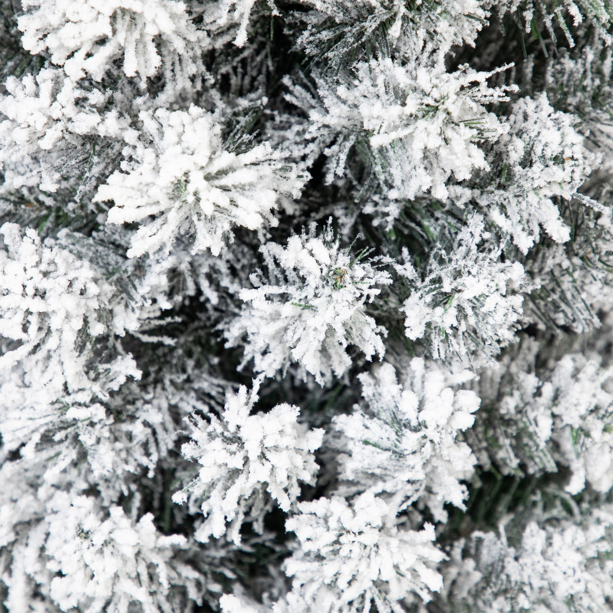 Northlight Pencil Flocked Pine Artificial Christmas Tree - 6' - Unlit