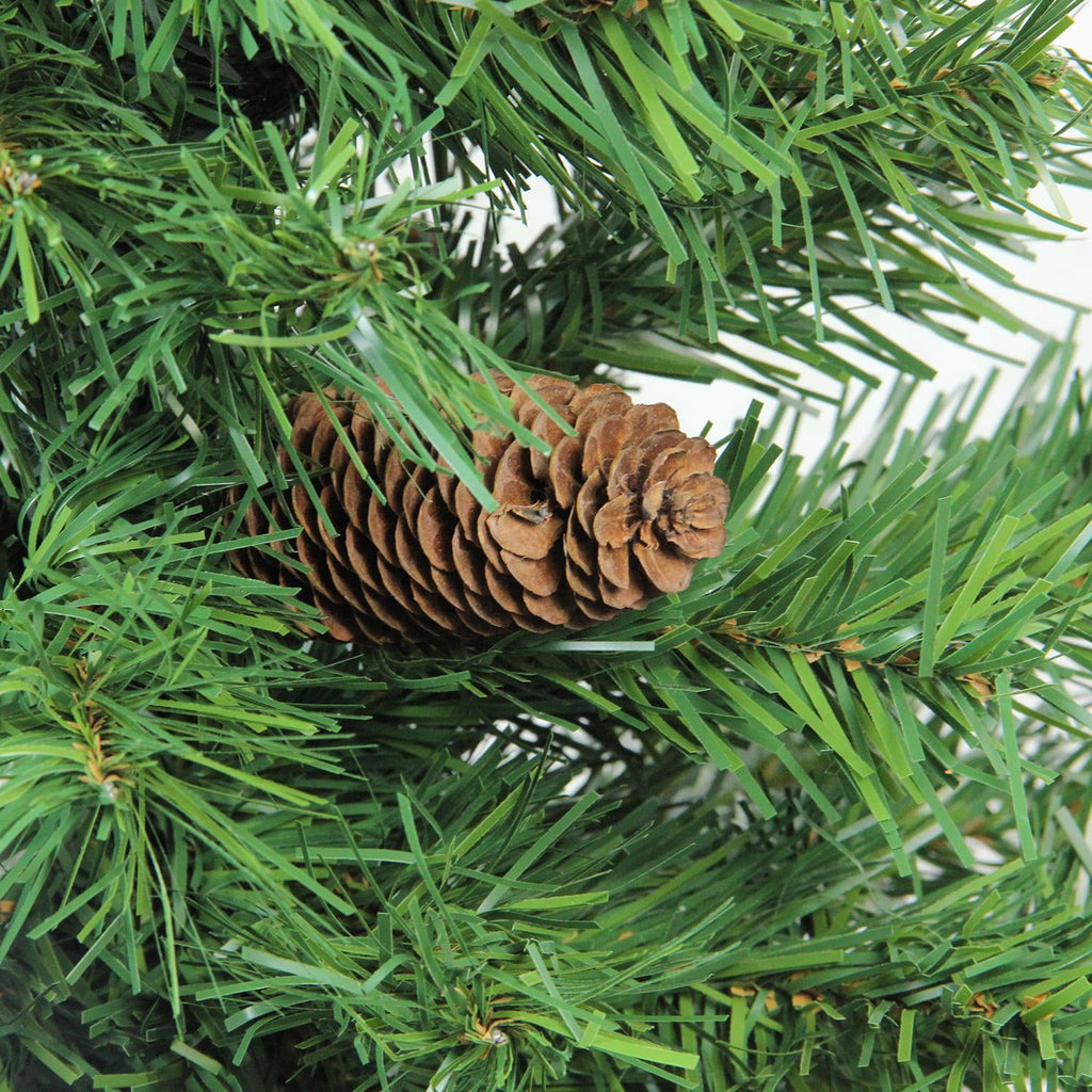 6.5' x 50" Dakota Red Pine Full Artificial Christmas Tree with Pine Cones - Unlit